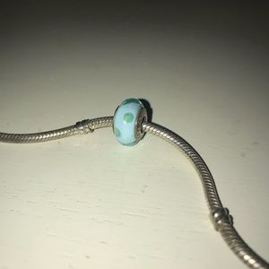 Polka dot Pandora Charm